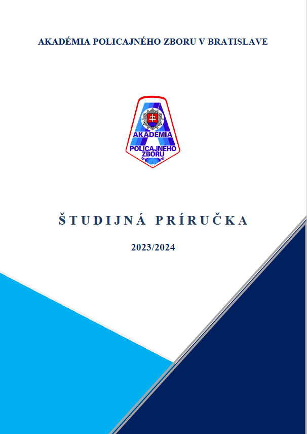 Obal študijnej príručky 23/24